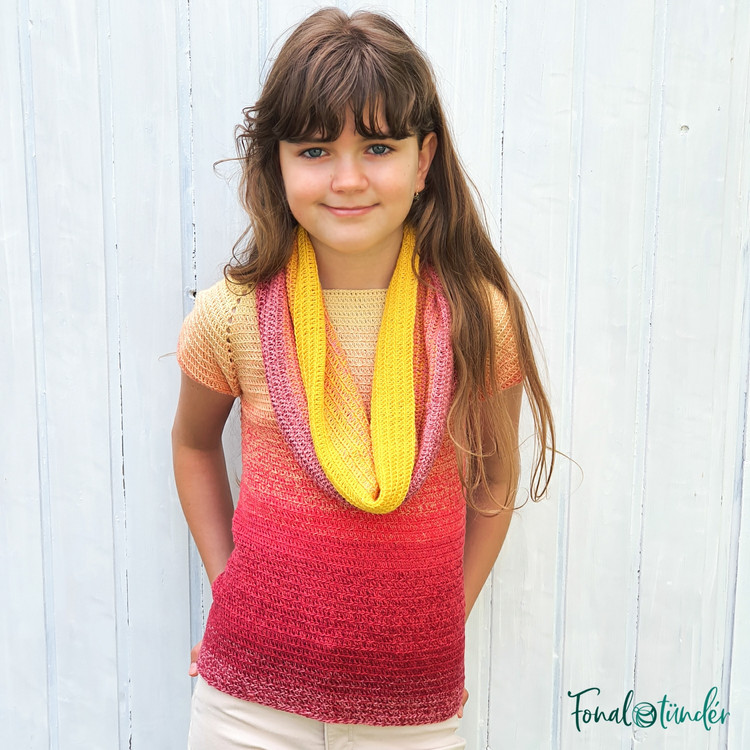 Tutti Frutti Dress - lányka ruha - horgolás minta Tutti Frutti Dress - lányka ruha - horgolás minta
